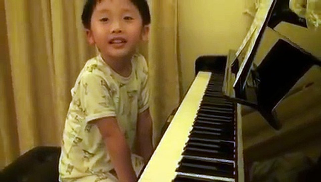 Tsung Tsung Amazing Piano Prodigy Grade5 Piano (5Age) - Flood Time