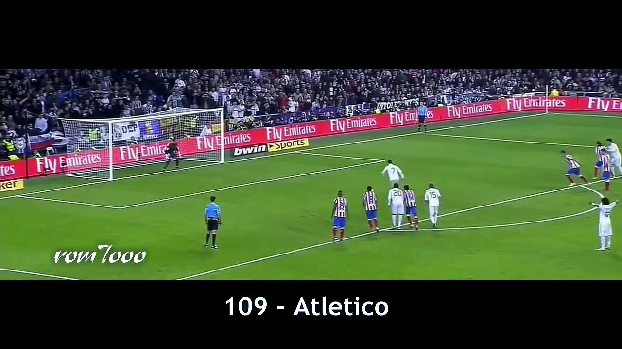 Cristiano ronaldo'nun Real Madrid'de attığı 250 Gol HD