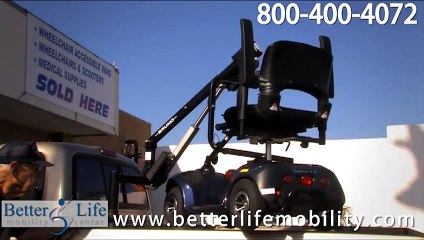 Bruno Out Rider Wheelchair Accessible Truck Lift Video