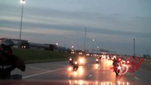 Motorcycle Wheelie FAIL EPIC SAVE Riders Attempt To TOUCH FEET In Wheelies On Highway CLOS