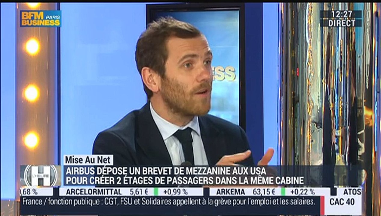 Thomas Oliveau: Airbus tente d'empiler les passagers dans ses avions - 08/10