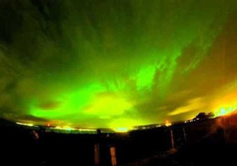 Aurora Borealis Lights Up Skies Over Northern UK