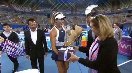 WTA Pékin - Le cadeau de Muguruza