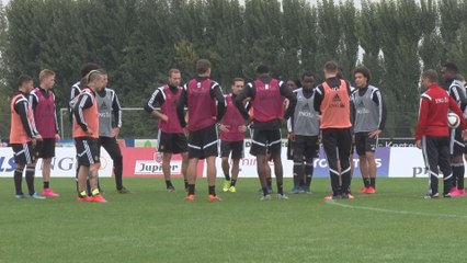 Dernier entraînement des Diables en Belgique avant de s'envoler pour Andorre