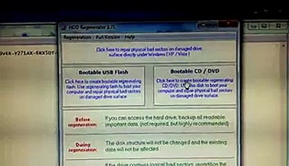 HDD Regenerator v1.71 With Serial Key 2017.
