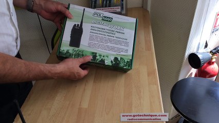 Talkie Walkie POLMAR WORKDIGITAL DPMR446 UHF Presentation GoTechnique