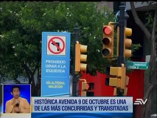 La avenida 9 de octubre, la ruta del pasado y el presente de Guayaquil