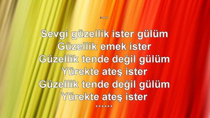 İlkay Akkaya - Sevgi Güzellik İster - 2002 TÜRKÇE KARAOKE