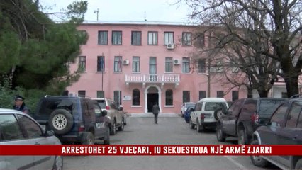 ARRESTOHET 25 VJEÇARI, IU SEKUESTRUA NJË ARMË ZJARRI