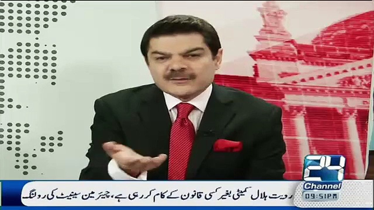 Mubashir Lucman Challenge To Khawaja Saad Rafiq In A Live Show