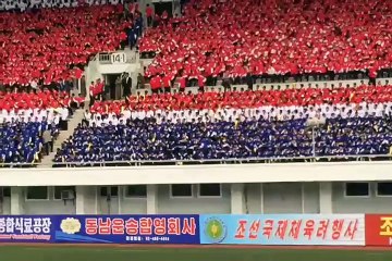 Azkals vs North Korea A Glimpse of the Stadium in Pyongyang
