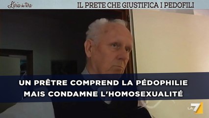 Un prêtre italien comprend la pédophilie mais condamne l'homosexualité
