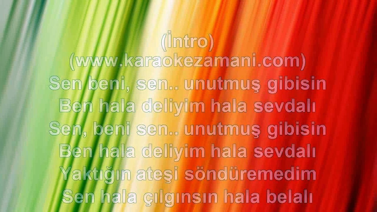 Işın Karaca - (Selami Şahin) - Ben Sevdalı Sen Belalı (2010) TÜRKÇE KARAOKE