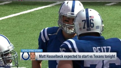 Hasselbeck expected to start vs Texans tonight