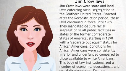 Jim Crow laws