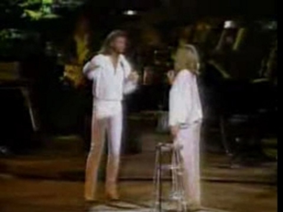 Barry Gibb com Barbara Streisand