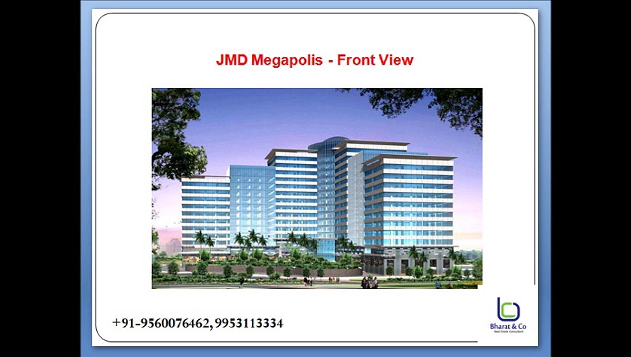 JMD MegaPolis, 9560076462, Commercial Office Rent Sohna Road, Commercial Project Sector 67