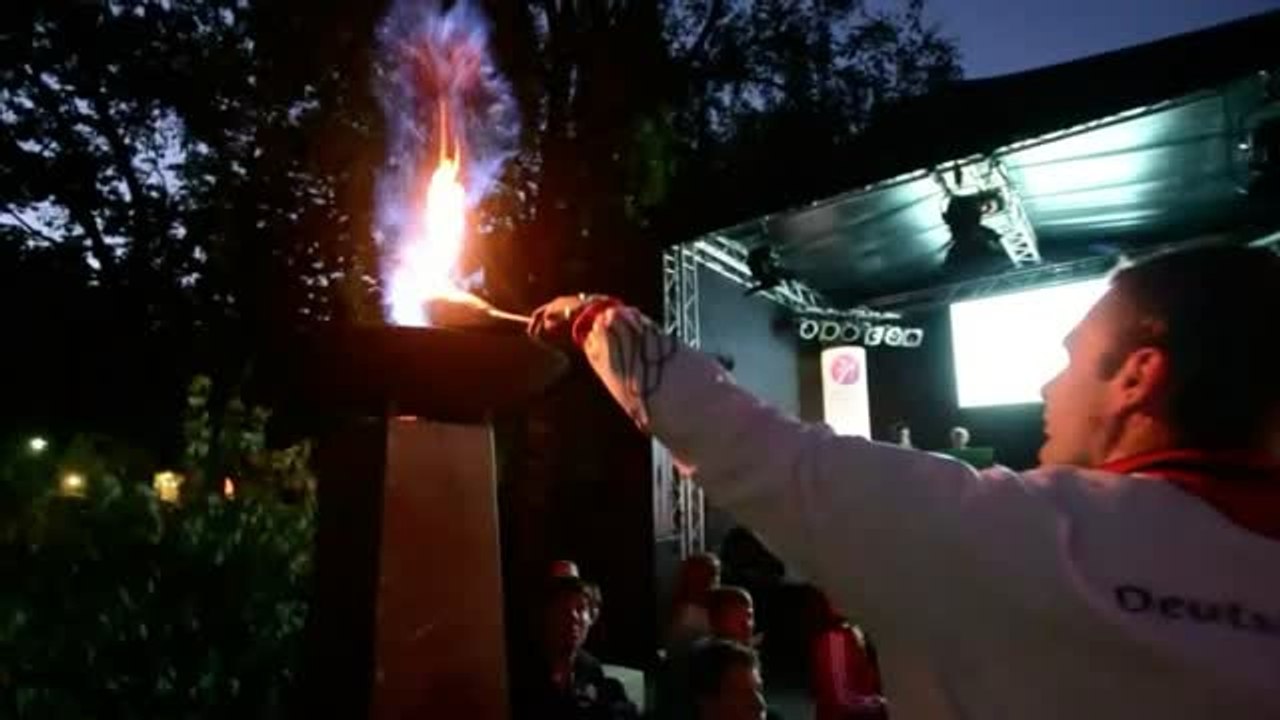 Fackellauf des jungen Ehrenamtes im Sport