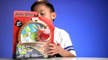 Angry Birds MashEms, Splat Balls, Splat Catch, and Splat Target Zone!