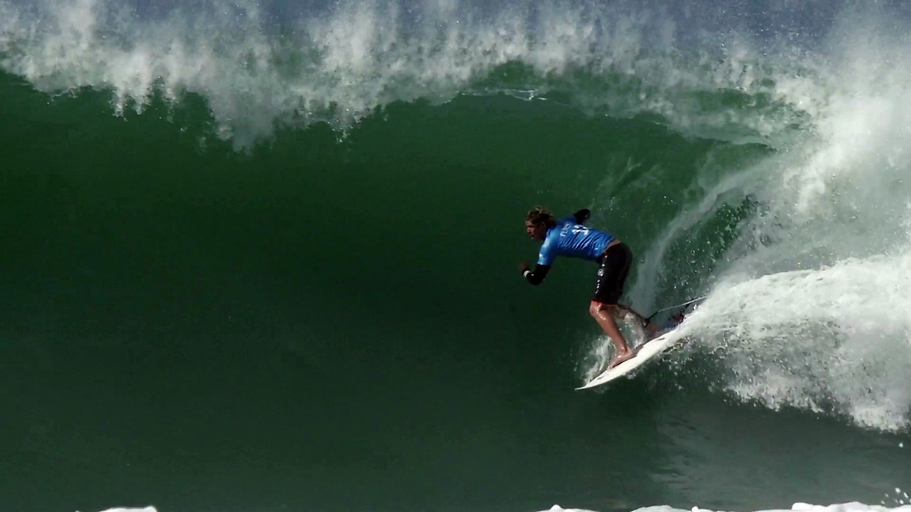 Les barrels du premier jour du Quiksilver Pro France 2015