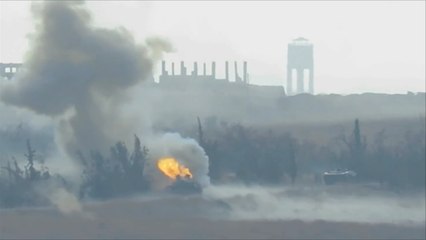 جيش النظام السوري يبدأ "هجوما واسعا"