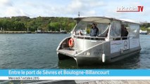 Une navette fluviale entre Sèvres et Boulogne-Billancourt