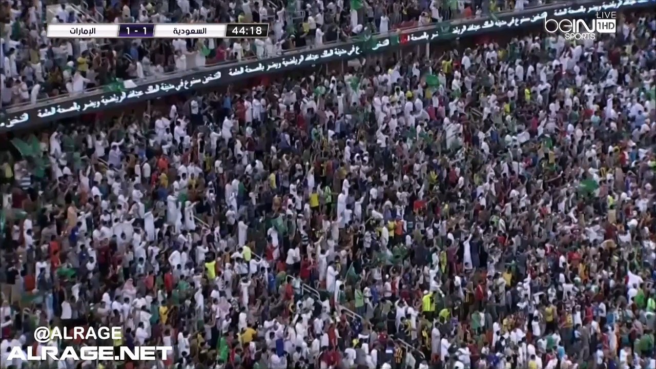 السعودية × الإمارات | تصفيات كأس العالم | هدف السعودية الأول - محمد السهلاوي | 15-10-08