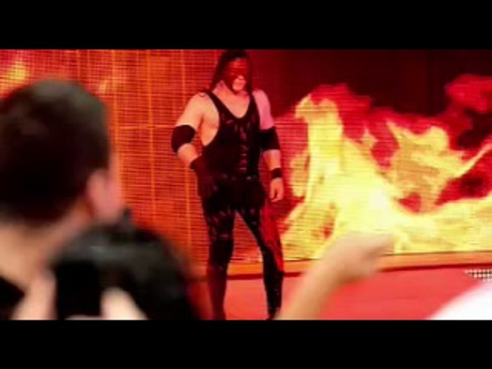 Seth Rollins, The New Day vs Demon Kane and Dudley Boys Smackdown October 1 2015 Match