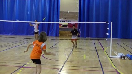 Exercice Bad pour jeunes ou débutants : Le carré.