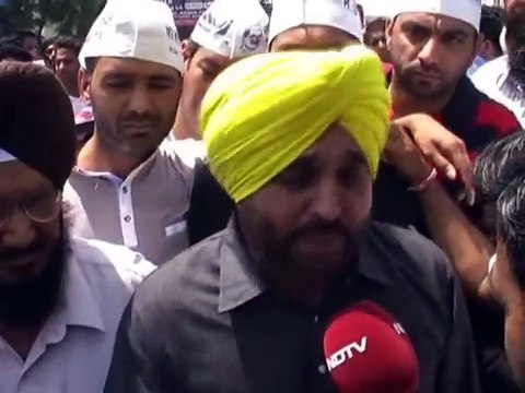 Bhagwant Mann Target On Sukhbir Badal and Punjab Police on Moga Bus Kand Issue
