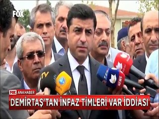 Selahattin Demirtaş 'Pkk'lıların cenaze törenine gitmeyen vekile soruşturma başlatırım'