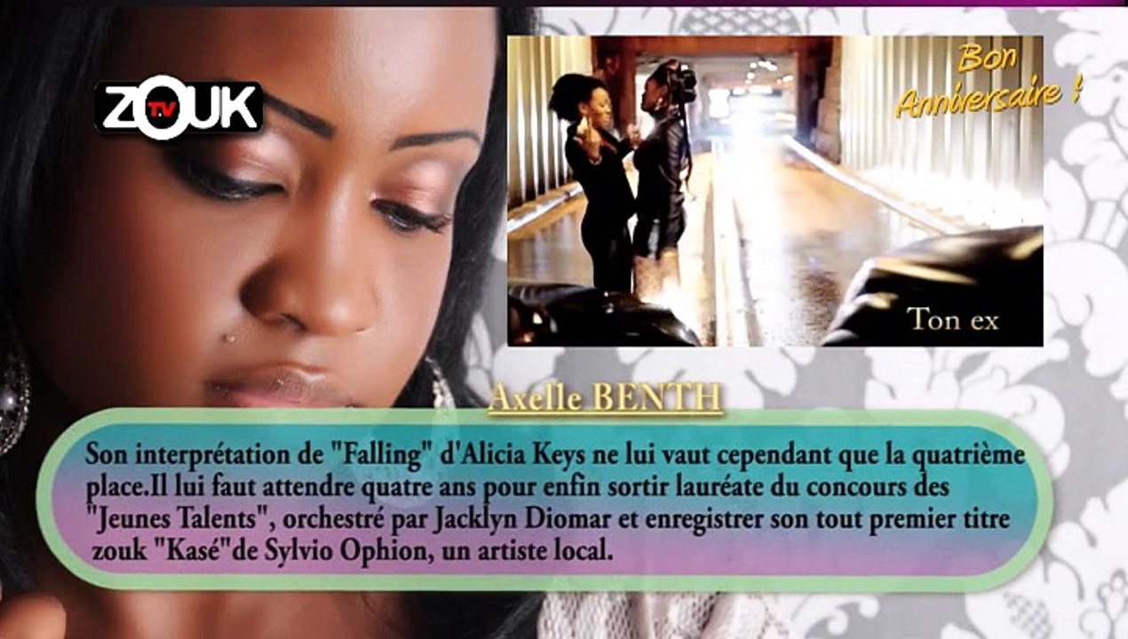 Joyeux anniversaire Axelle Benth