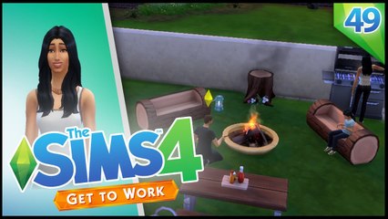 WEENIE ROAST CAMPING! - The Sims 4 - EP 49