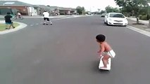 Incredible 2 year old skate kid!k