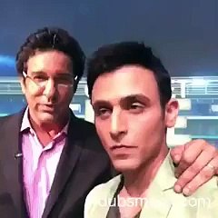 Wasim Akram Exclusive Dubsmash Video