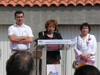AGDE - 2007 - Inauguration de la Résidence " LES GRIVES " AGDE - Habitat social