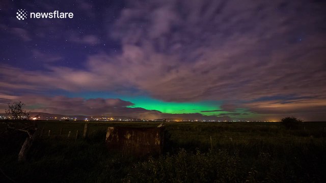 Aurora Borealis over Northern Ireland