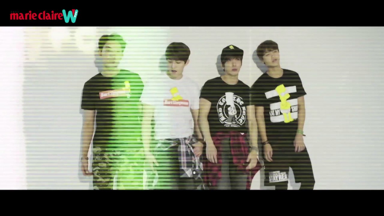 [CNB]_Marie Claire -STAYREAL X The Simpsons- CNBLUE