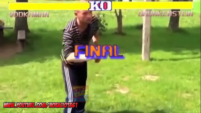 Graciosos Borrachos Peleando Version Street Fighter 2014 | Risas,Divertidos,Fail,Chistosos