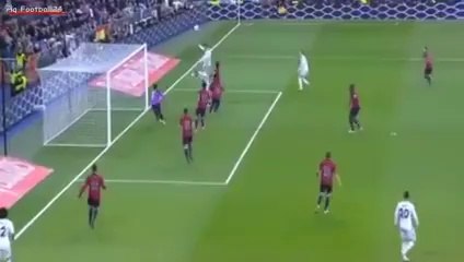 Cristiano Ronaldo jumps higher than Goal post.