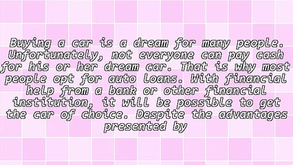 Considerations When Searching For Auto Loans Alexandria