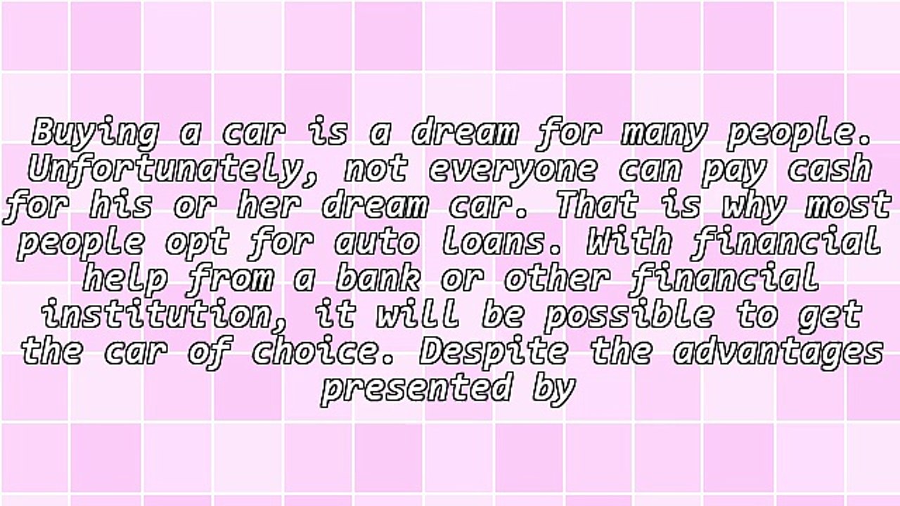 Considerations When Searching For Auto Loans Alexandria