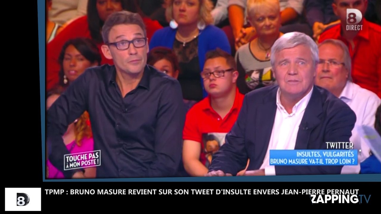Bruno Masure insulte Jean-Pierre Pernaut, "Je retire gros con, parce qu’il n’est pas gros"