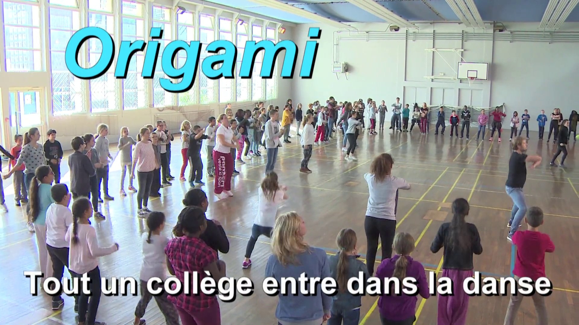 Projet Origami au collège Maxence Van der Meersch - Vidéo Dailymotion