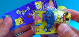 SPONGEBOB surprise eggs!!! Unboxing 3 surprise eggs Nickelodeon SpongeBob Squarepants! [Full Episode]