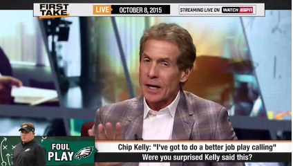 ESPN First Take - Chip Kelly "I've Got To Do A Better Job Play Calling."