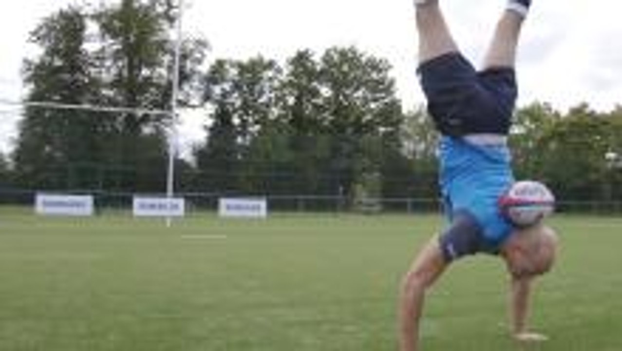 Rugby Freestyle Skills with Lawrence Dallaglio