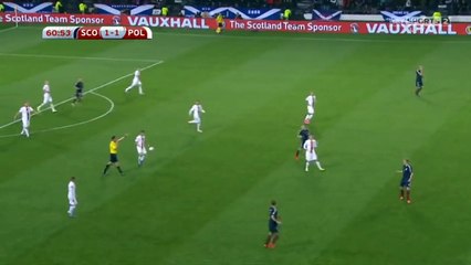 2-1 Steven Fletcher Goal HD | Scotland v. Poland 08.10.2015 HD