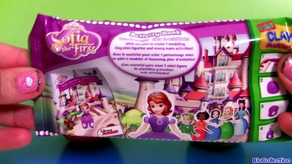 SURPRISE CLAY Buddies Sofia the First, Mickey Mouse, Peppa Pig Play Doh Eggs Sorpresa Kids