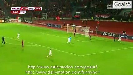 Adem Ljajic Amazing GOAL - Albania 0-2 Serbia - 8.10.2015 HD